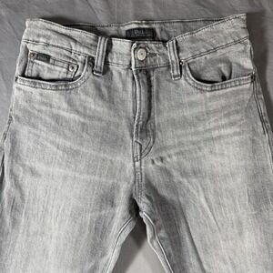 Polo Ralph Lauren Jeans Boys 14-16 Gray Sullivan Slim Straight Denim Stretch